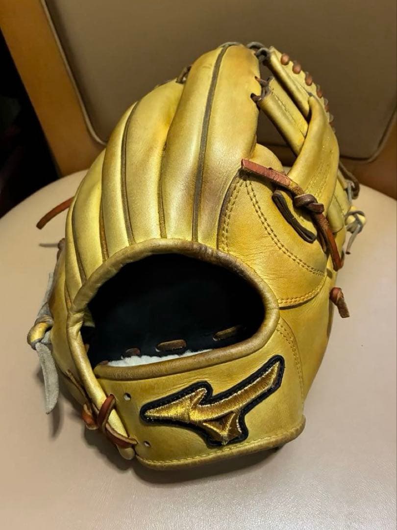 ミズノプロ　硬式オーダー　内野用　坂本モデル　プレキシーキップレザー