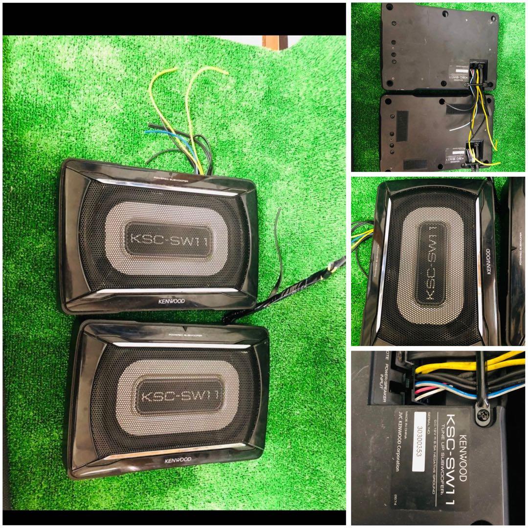 KENWOOD KSC-SW11 スピーカー 2個セット