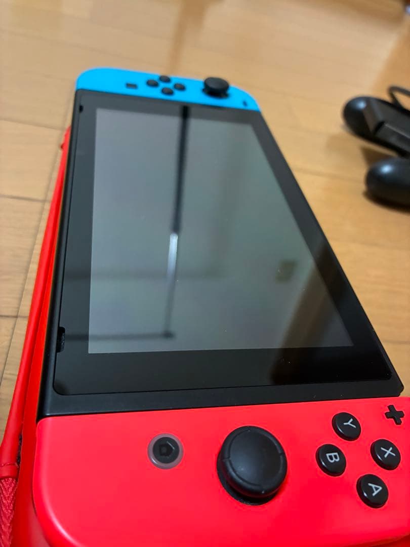 Nintendo Switch 初代 本体 箱あり／付属品完備／おまけケース付き