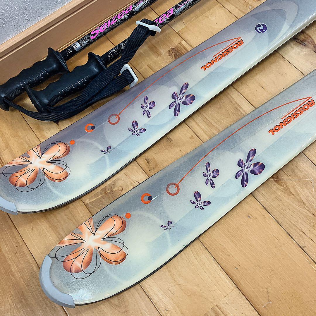 美品　スキー　ロシニョール　140cm ブーツ23.5cm レディース 初心者