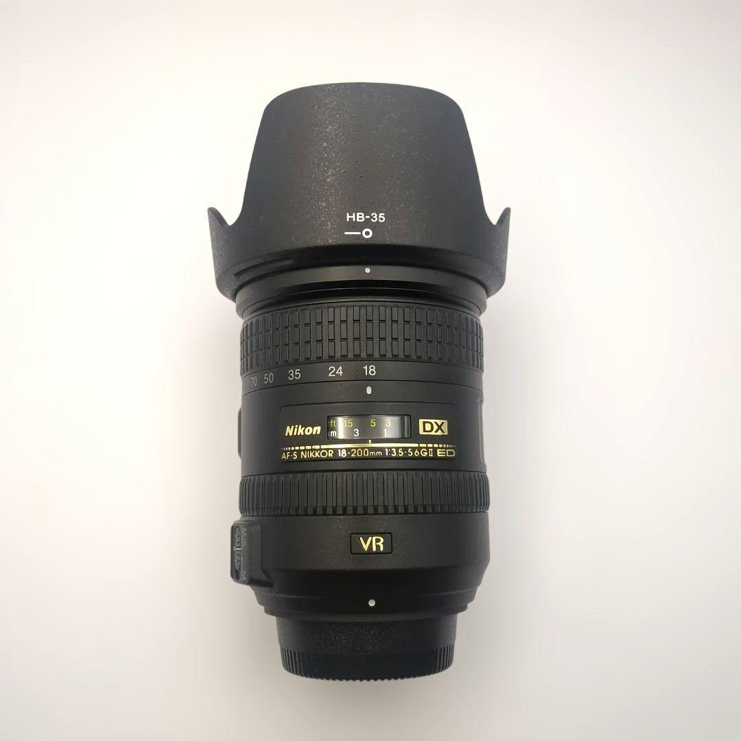 Nikon 18-200mm f/3.5-5.6G ED VRII ズームレンズ