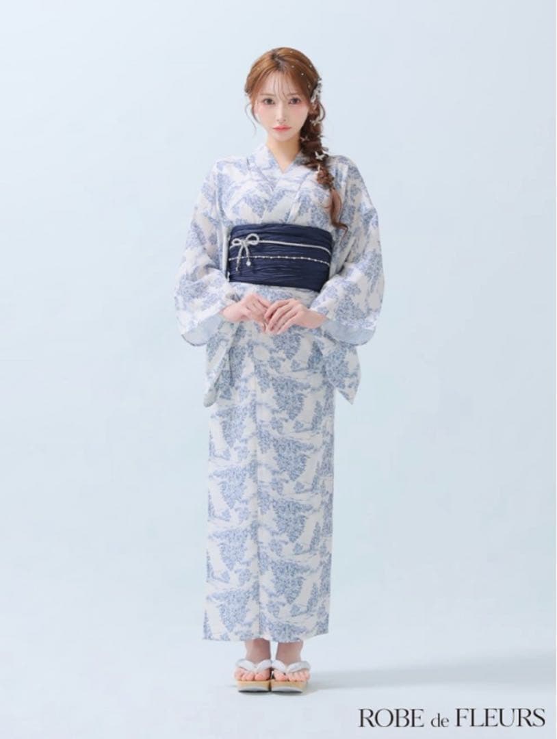 ROBE de FLEURS 花柄浴衣
