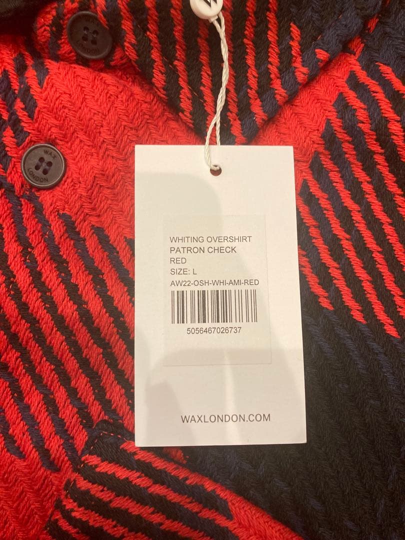 ★新品未使用★ WAX LONDONホワイティングオーバーシャツ Lサイズ