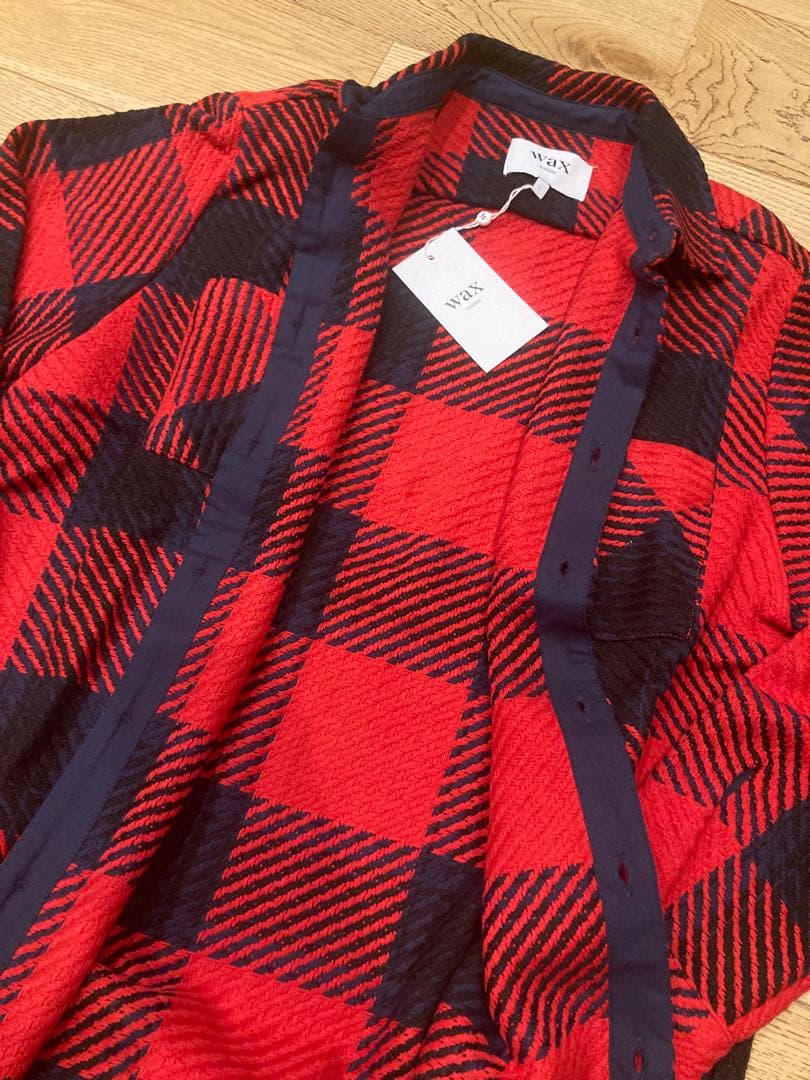 ★新品未使用★ WAX LONDONホワイティングオーバーシャツ Lサイズ