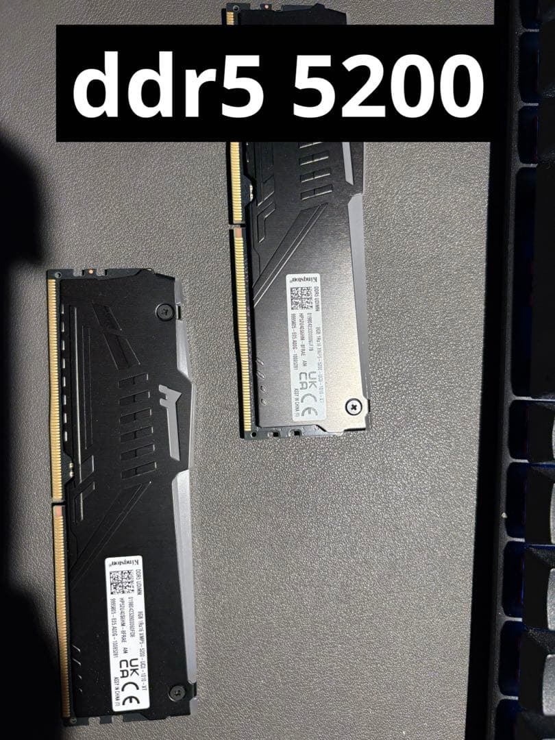 FURY BEAST DDR5 8GB x2 5200MHz メモリ RAM