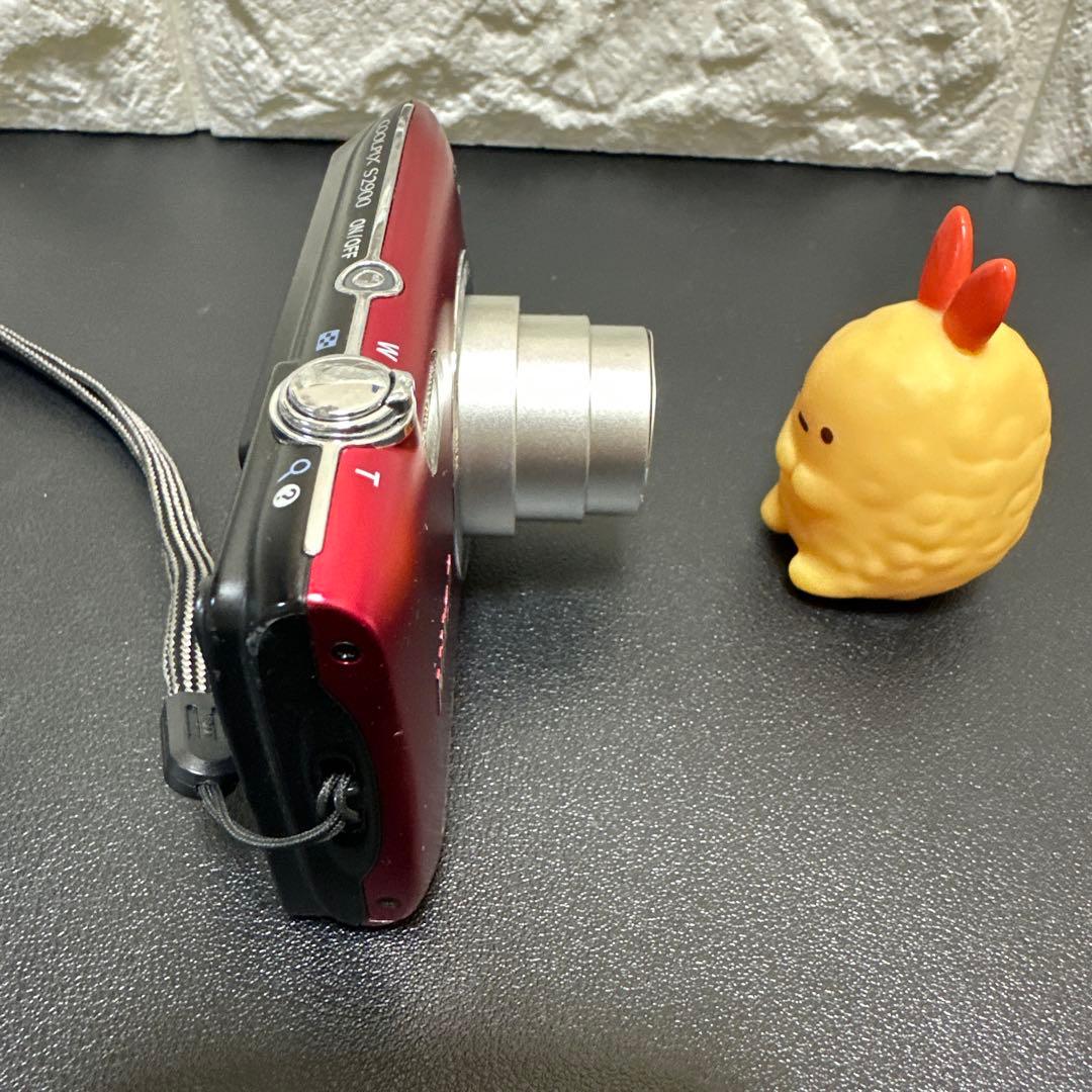 ニコン Nikon COOLPIX S2900 レッド　動作確認済　中古良品