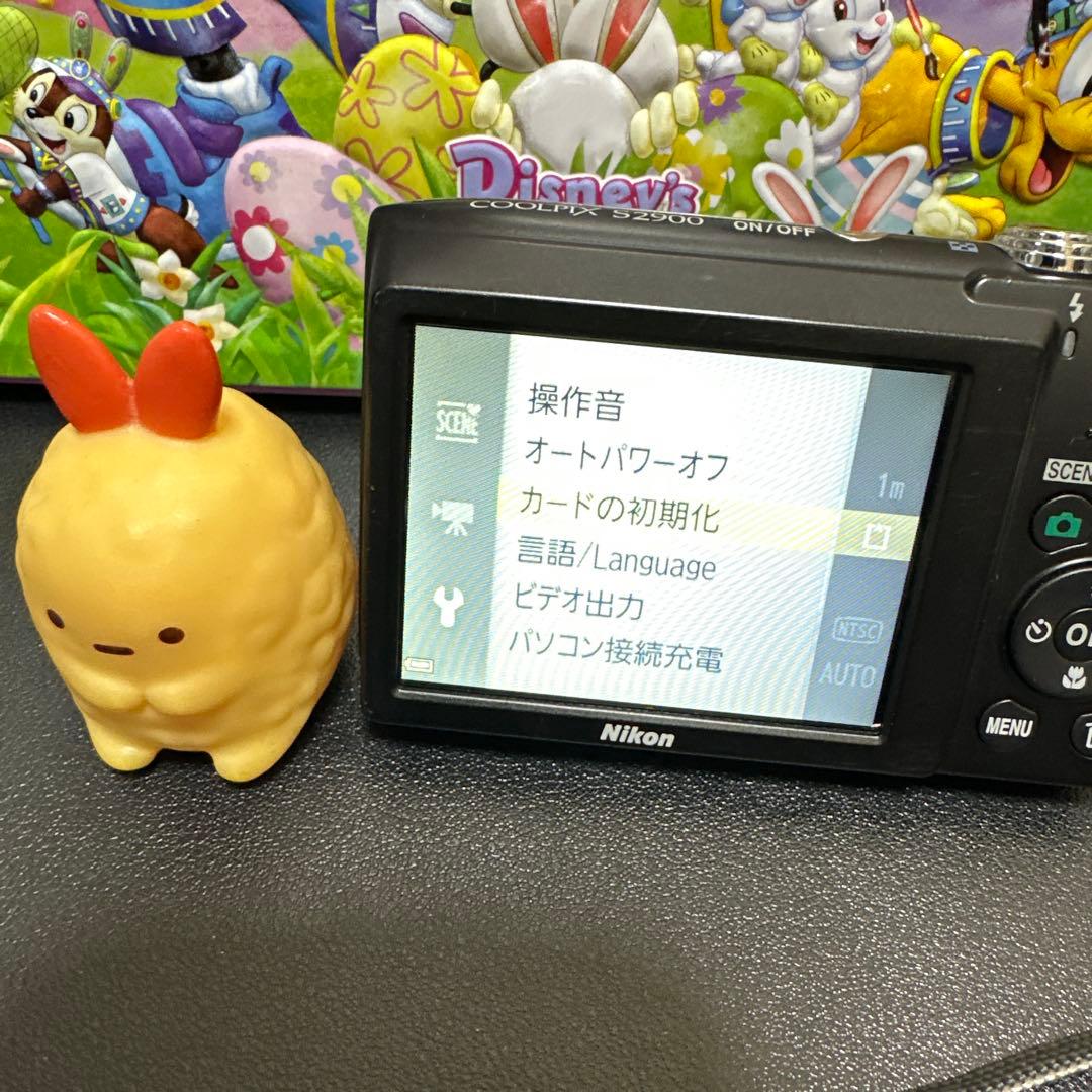 ニコン Nikon COOLPIX S2900 レッド　動作確認済　中古良品
