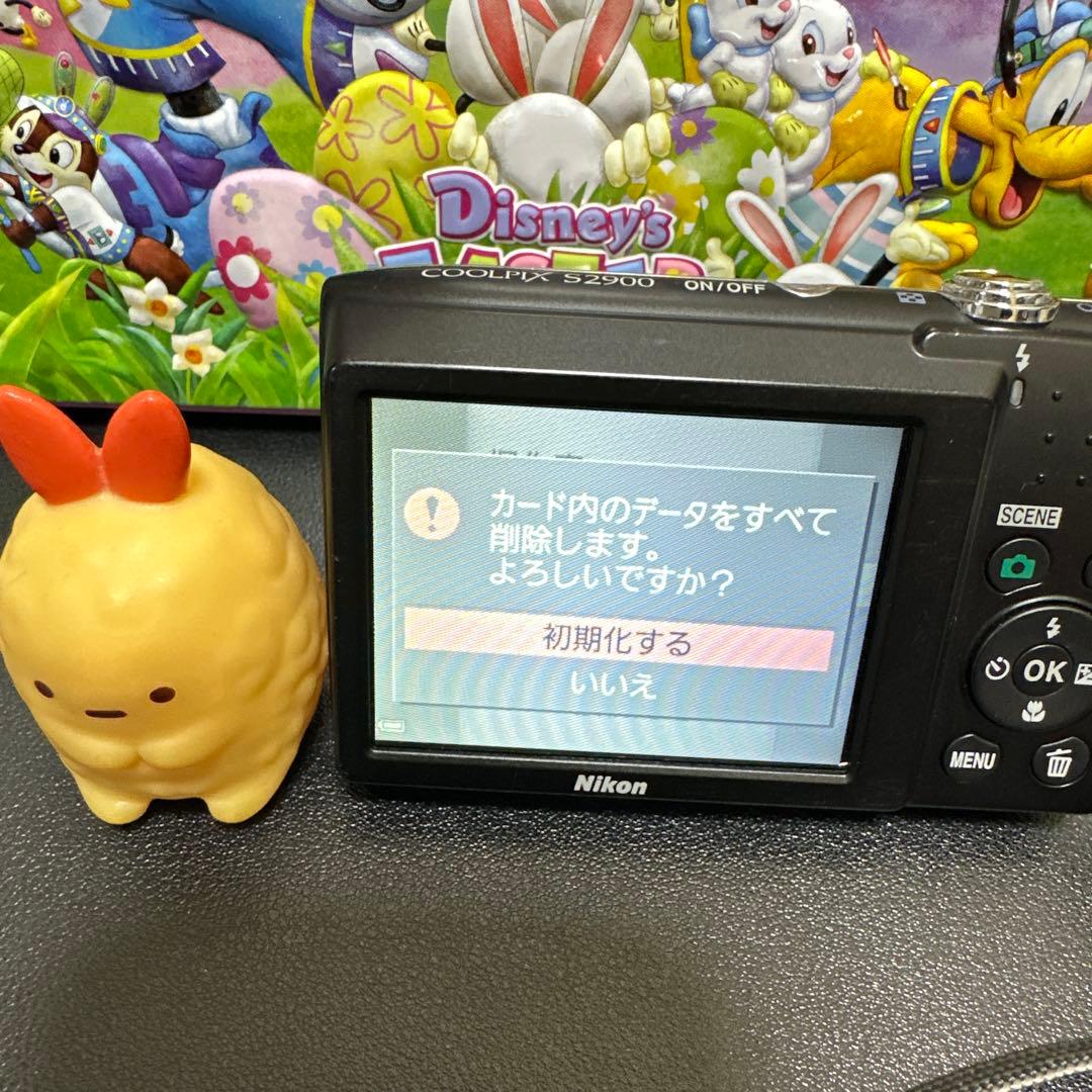 ニコン Nikon COOLPIX S2900 レッド　動作確認済　中古良品