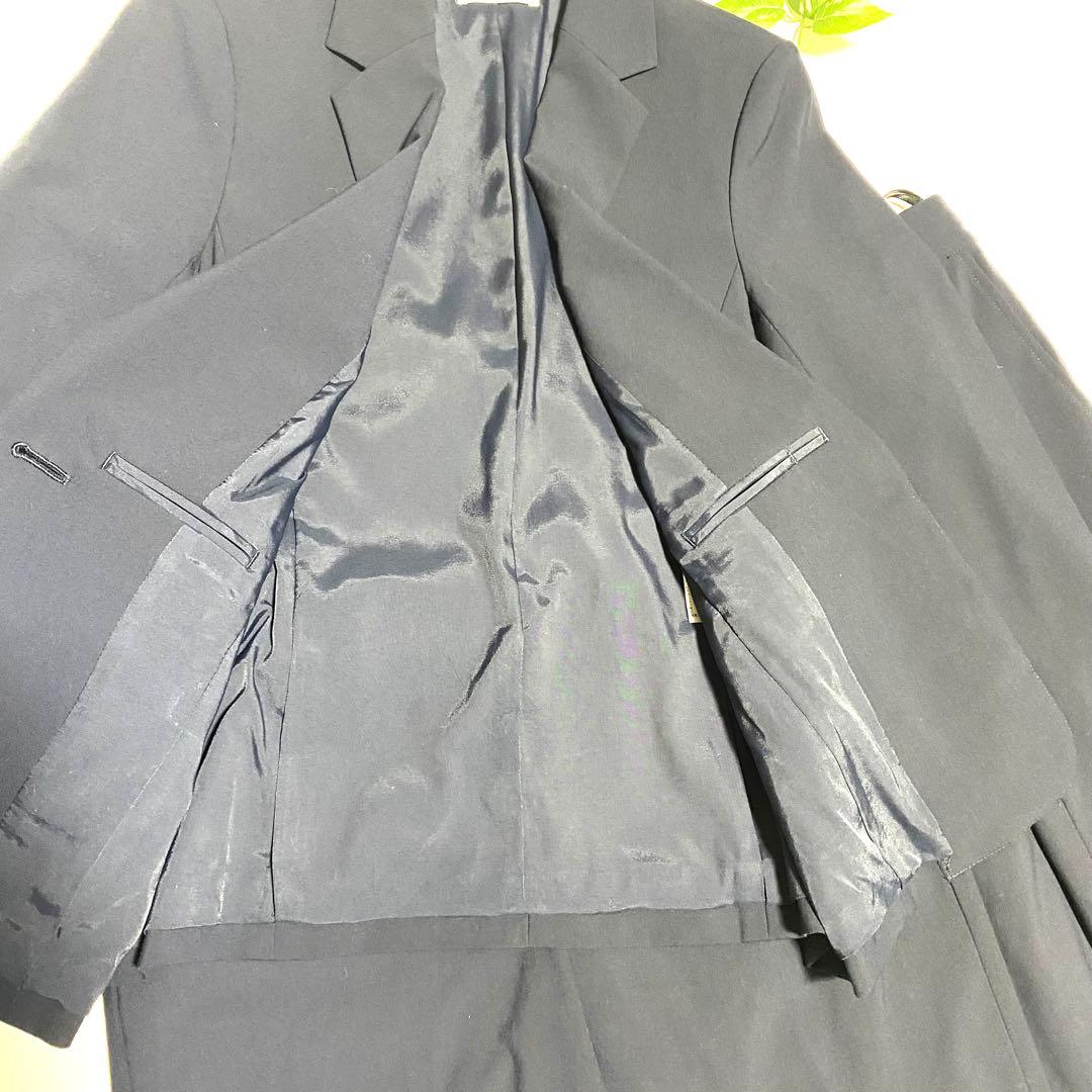 PLST ネイビー ビジネススーツ M プラステ セットアップ 3点セット