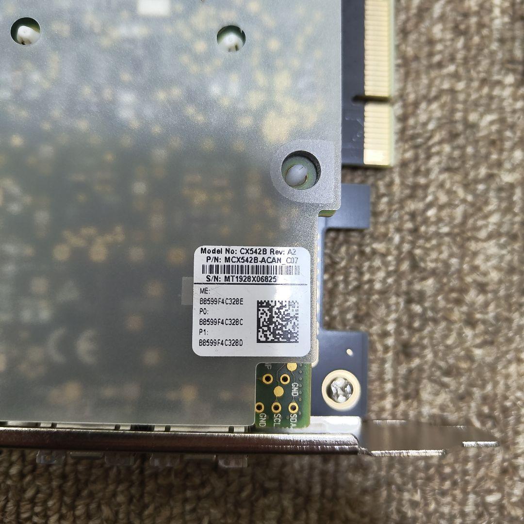 Mellanox ConnectX-5 CX542B + OCP→PCIE変換