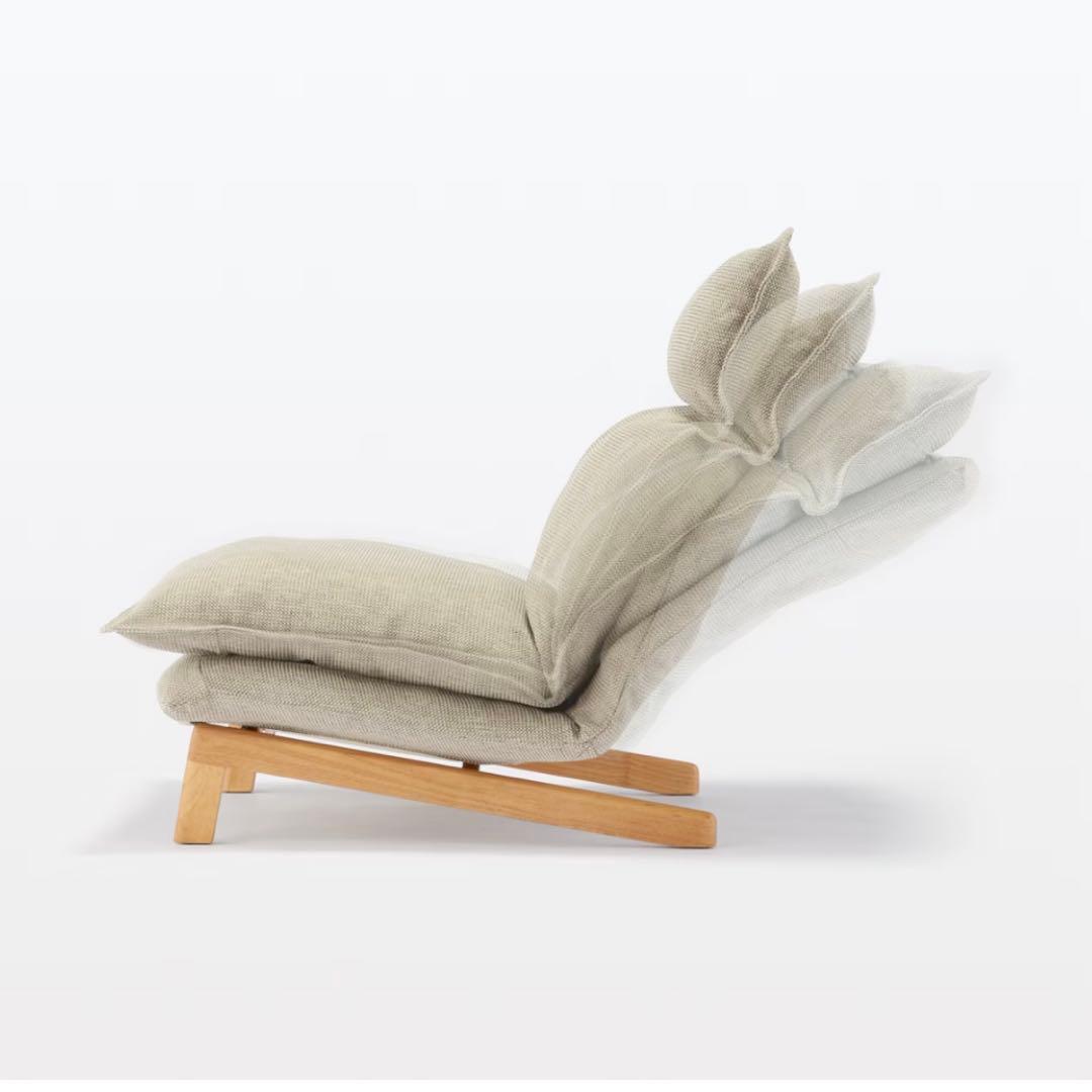 無印良品　ハイバックリクライニングソファ　1シーター　新品カバー付き