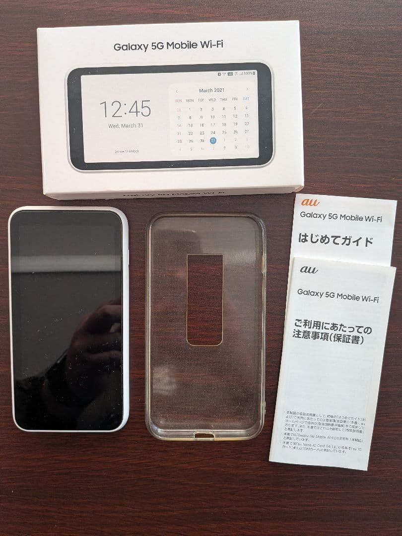 ルーター・ネットワーク機器 SAMSUNG Galaxy 5G Mobile Wi-Fi SCR01