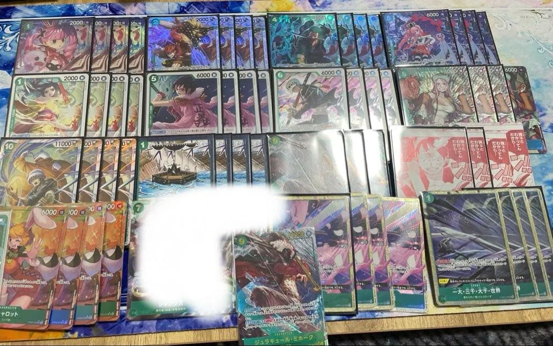 緑ミホーク　フルパラレル　デッキパーツセット