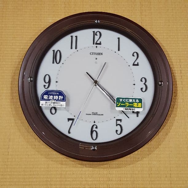 【Nekky様☆専用】CITIZEN 電波掛け時計 ソーラー電池