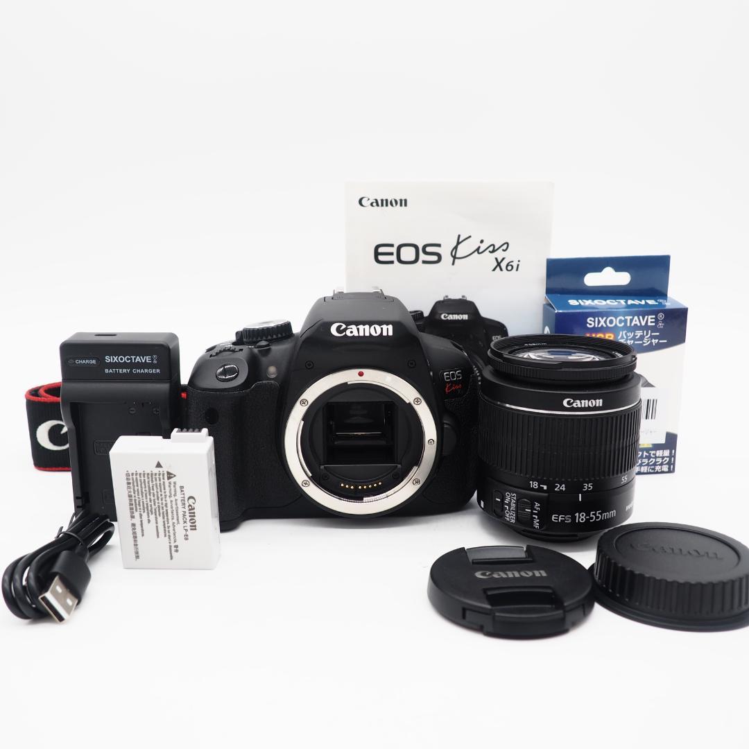 【ショット数1088回！】Canon EOS Kiss X6i デジタル一眼