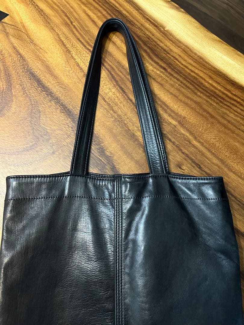 ポーター　porter 黒のレザートートバッグ