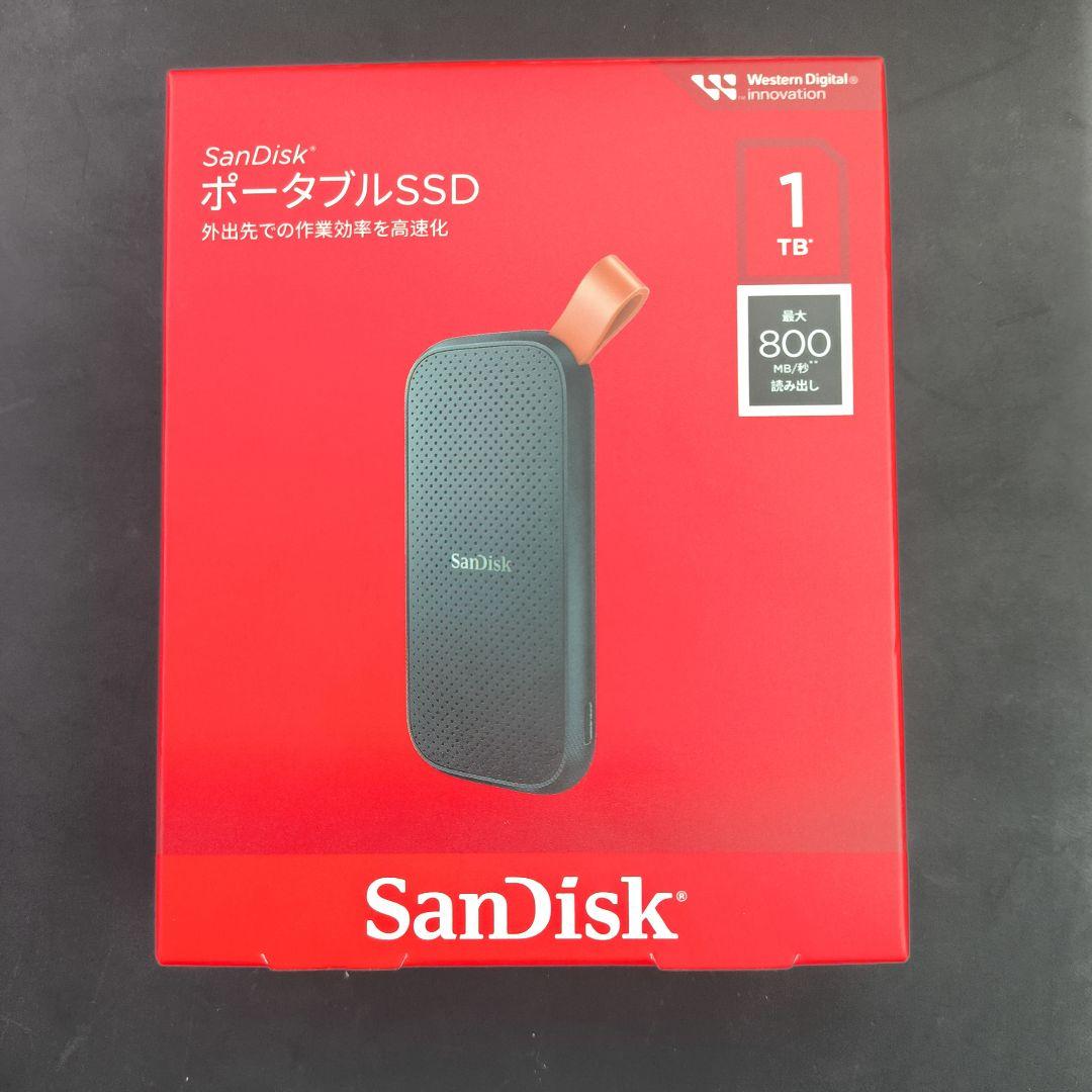 SanDisk ポータブルSSD 1TB　新品未開封