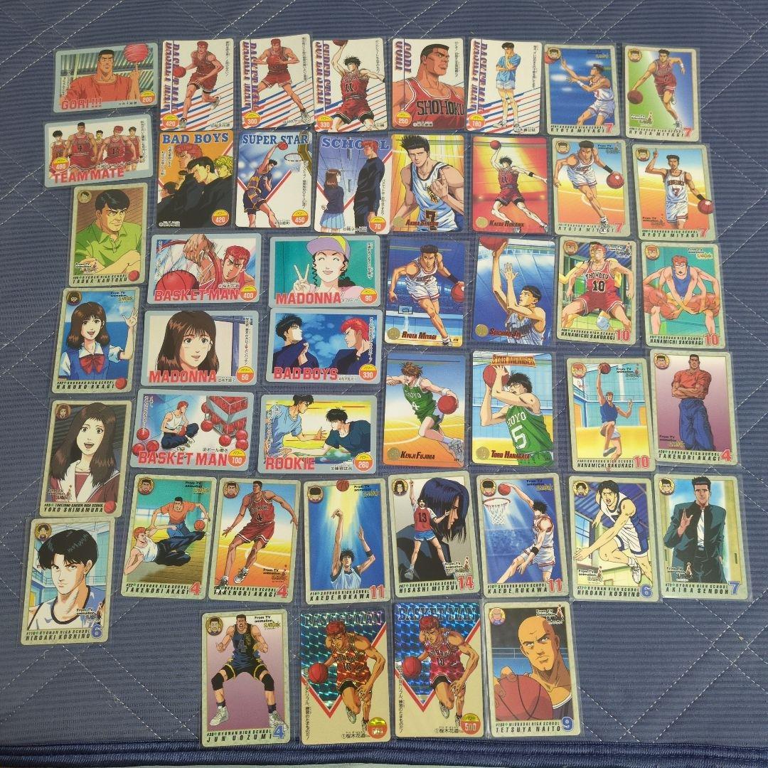 美品　スラムダンク　アマダ　カード　仙道　桜木　流川　宮城　三井　赤木