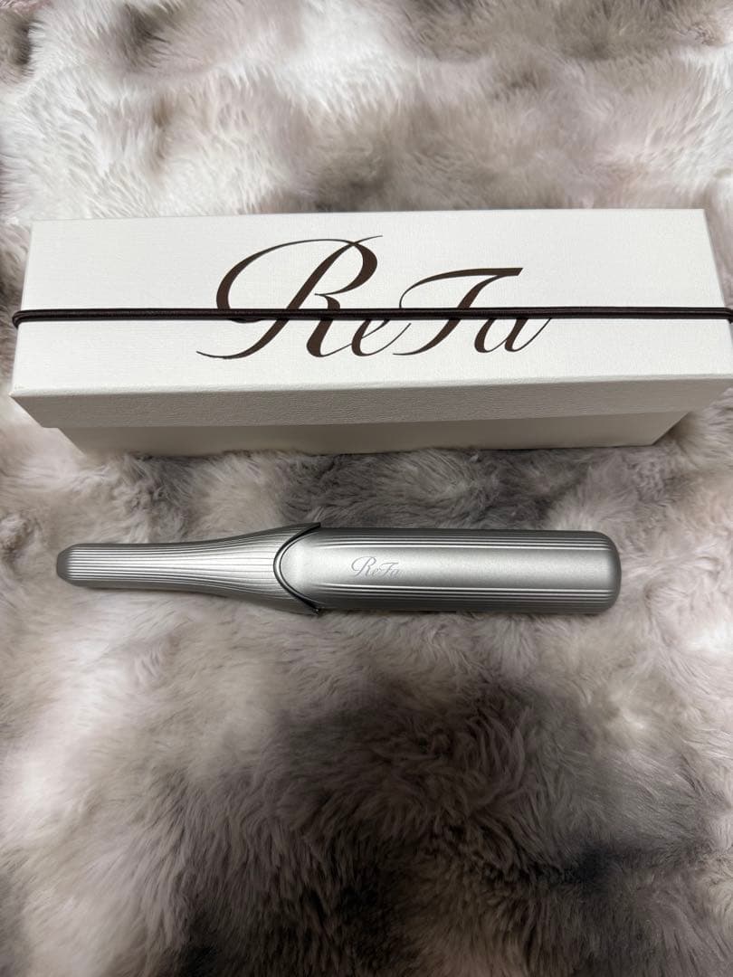 ReFa ストレートヘアアイロン フィンガーアイロン　シャンパンゴールド