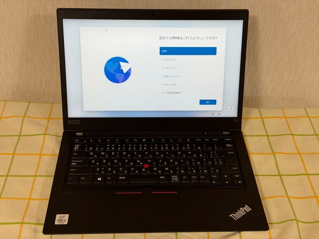 Windowsノート本体 Lenovo ThinkPad T14 Gen1 i5-10210U