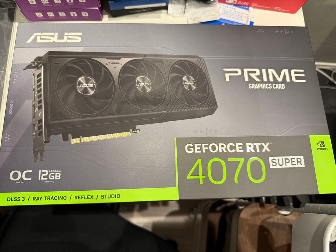 【新品未開封】ASUS Prime GeForce RTX 4070 SUPER