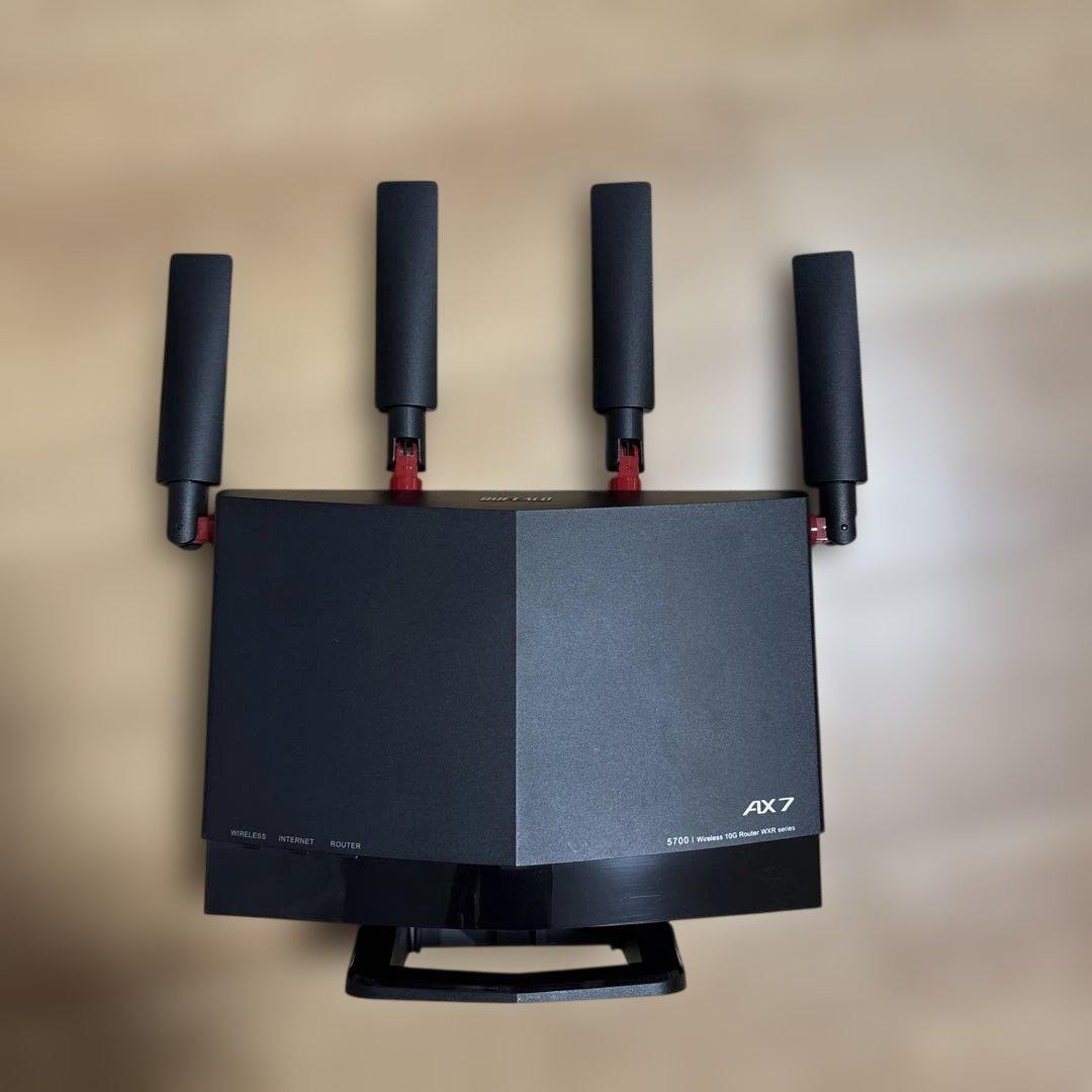 BUFFALO WXR-5700AX7S ルーター　Wi-Fi