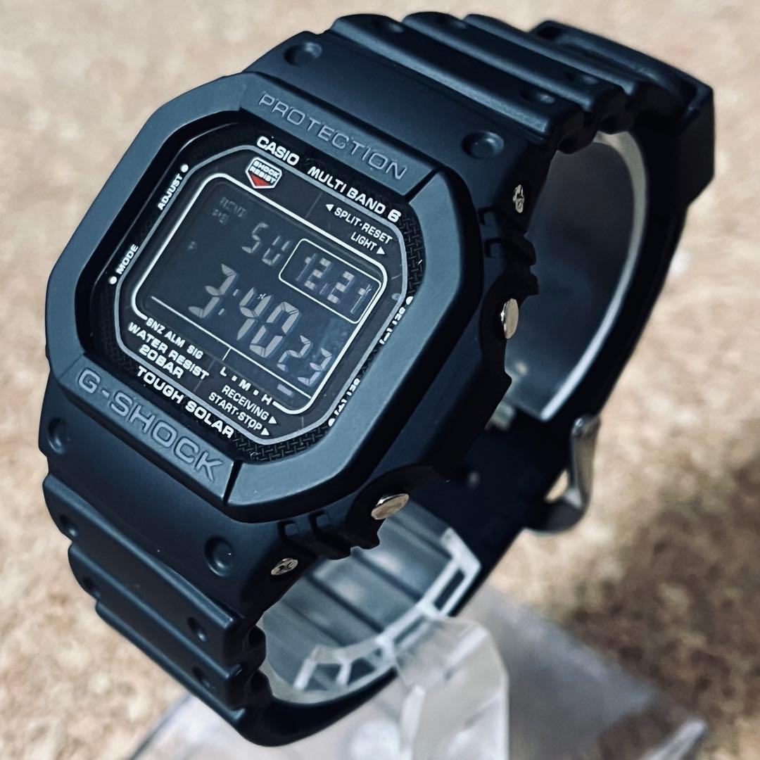 カシオGーSHOCK/GWーM5610Uー1Bソーラー電波／並行輸入品