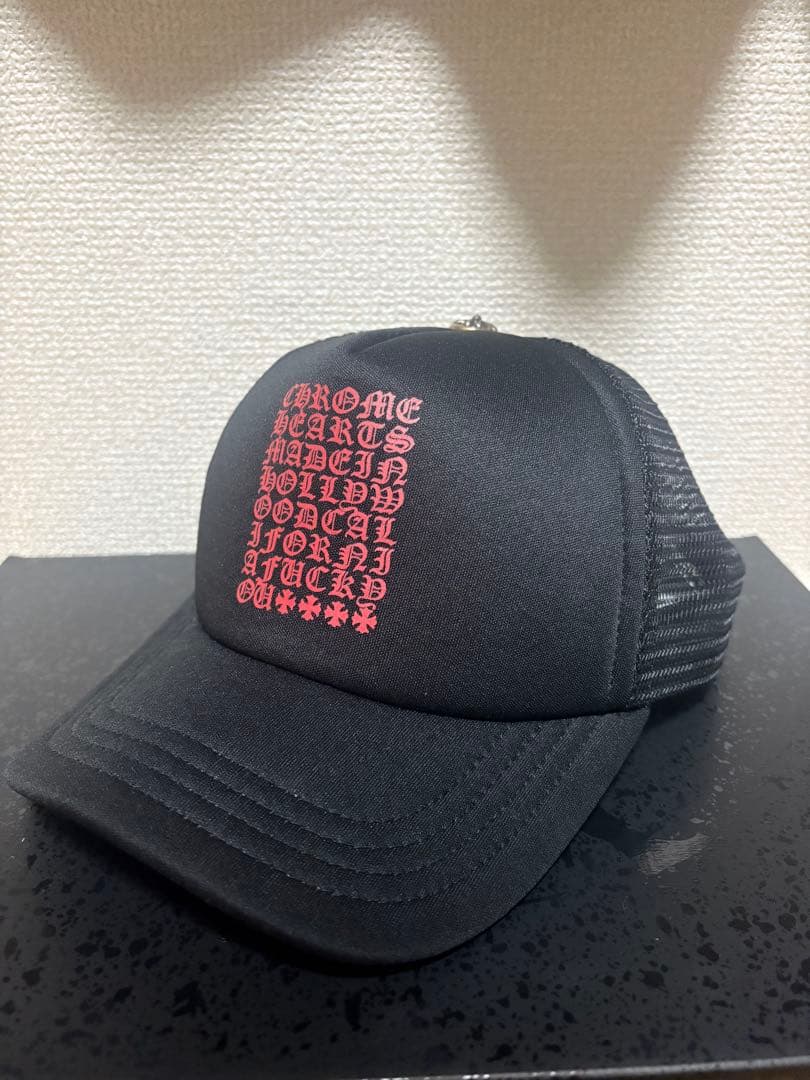 CHROME HEARTS ブラックキャップ　値下げ可