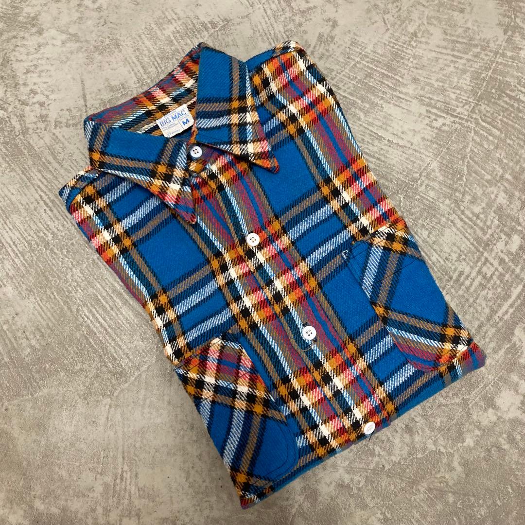 70s BIGMAC ヘビーネルシャツ ビッグマック