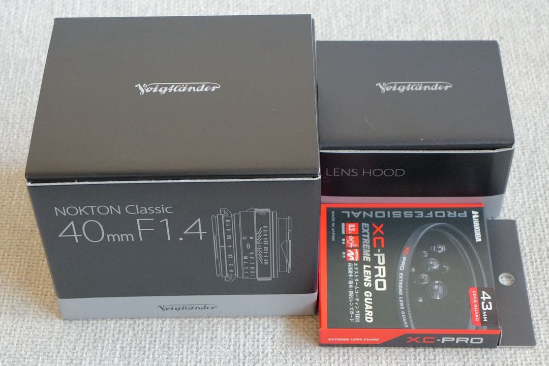 レンズ(単焦点) VoightLander NOKTON classic 40mm F1.4 SC