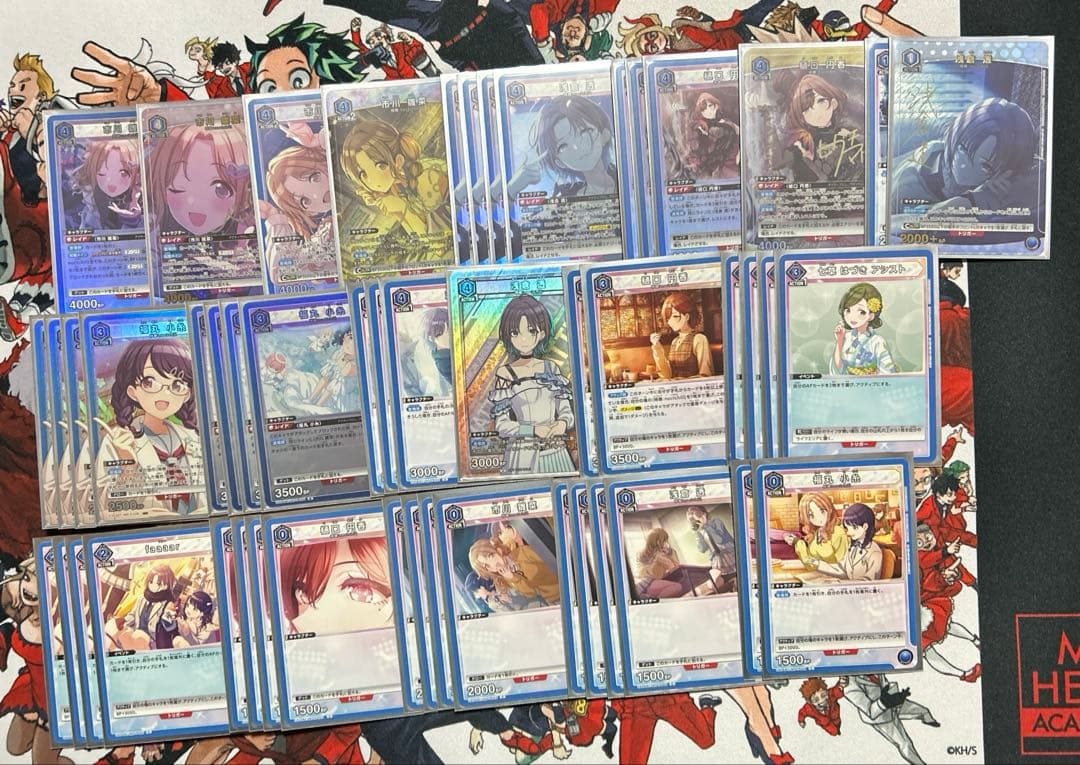 ユニオンアリーナ　シャニマス　青デッキ