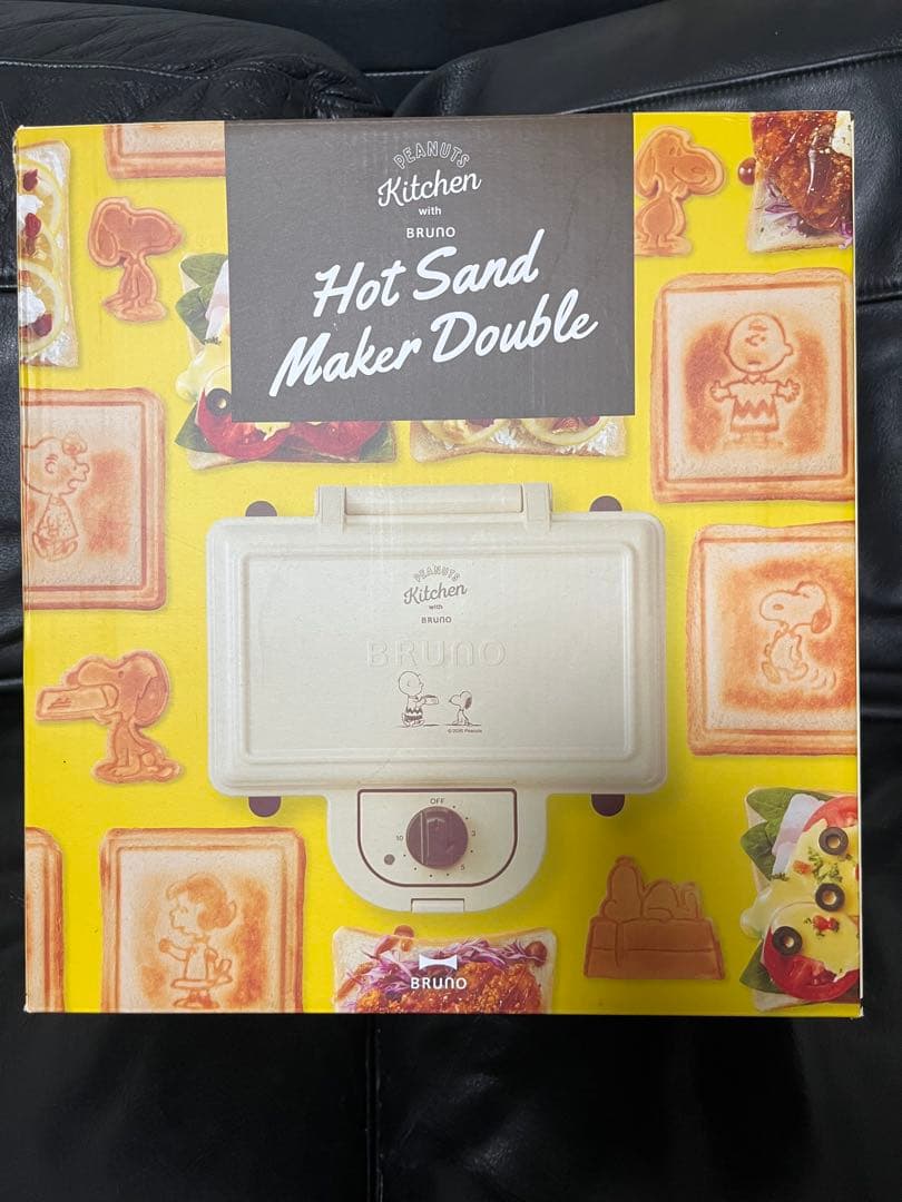 BRUNO ホットサンドメーカー⭐︎スヌーピー　SNOOPY 未使用　ブルーノ
