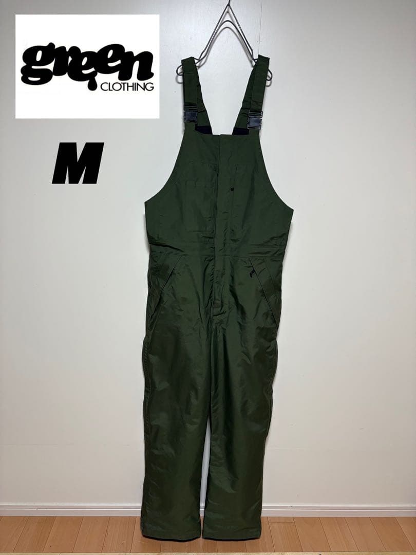 グリーンクロージング ビブパンツ スノーボード ウェア パウダー スノーサーフ