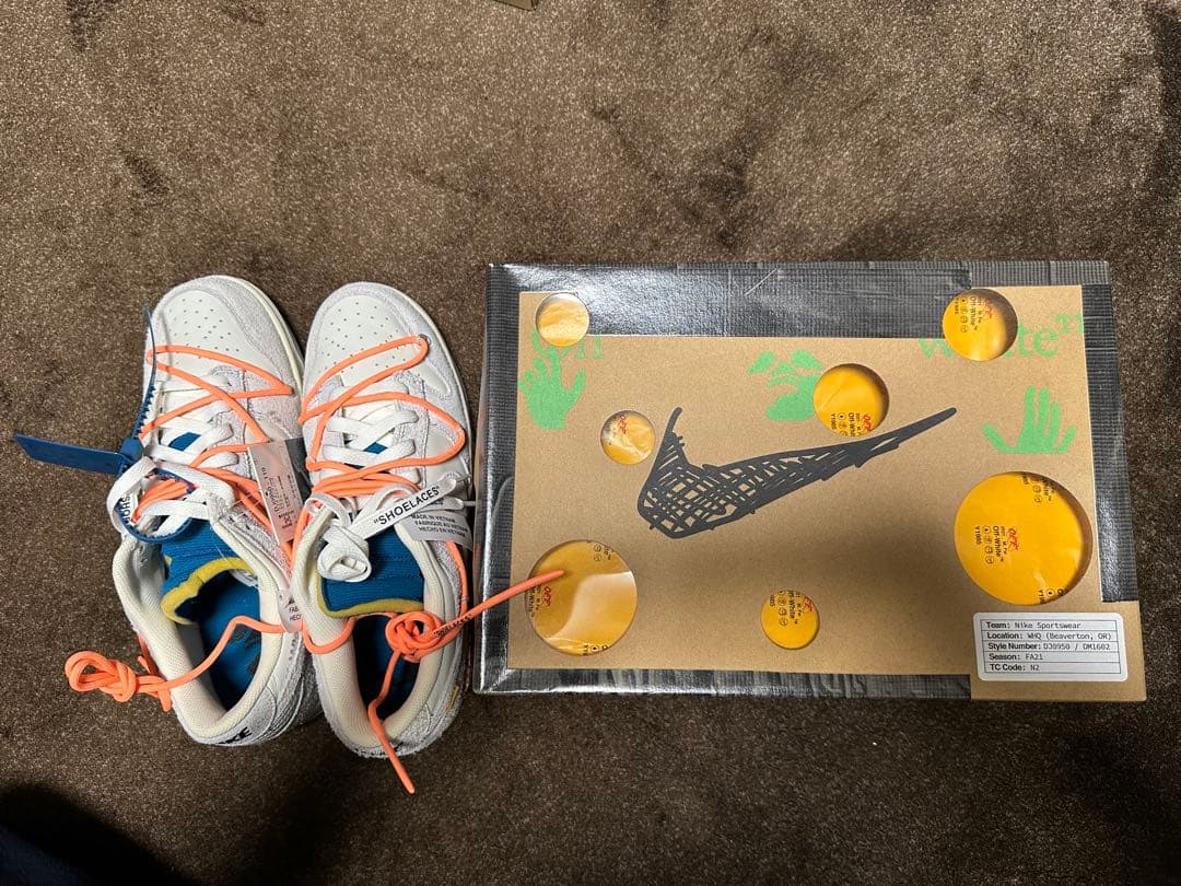 Off-White × Nike Dunk Low 1 OF 50 \