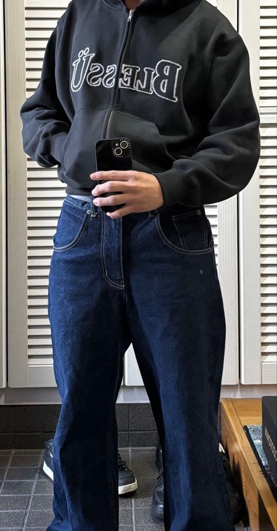 R様　BLESS Ü BU OG LOGO ZIP UP HOODIE