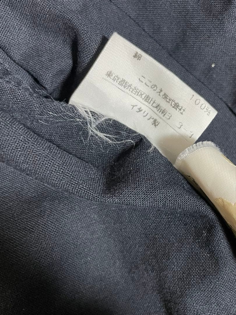 マルタンマルジェラ⑩ バンドカラーシャツ ブラック M ここのえタグ本人期　希少