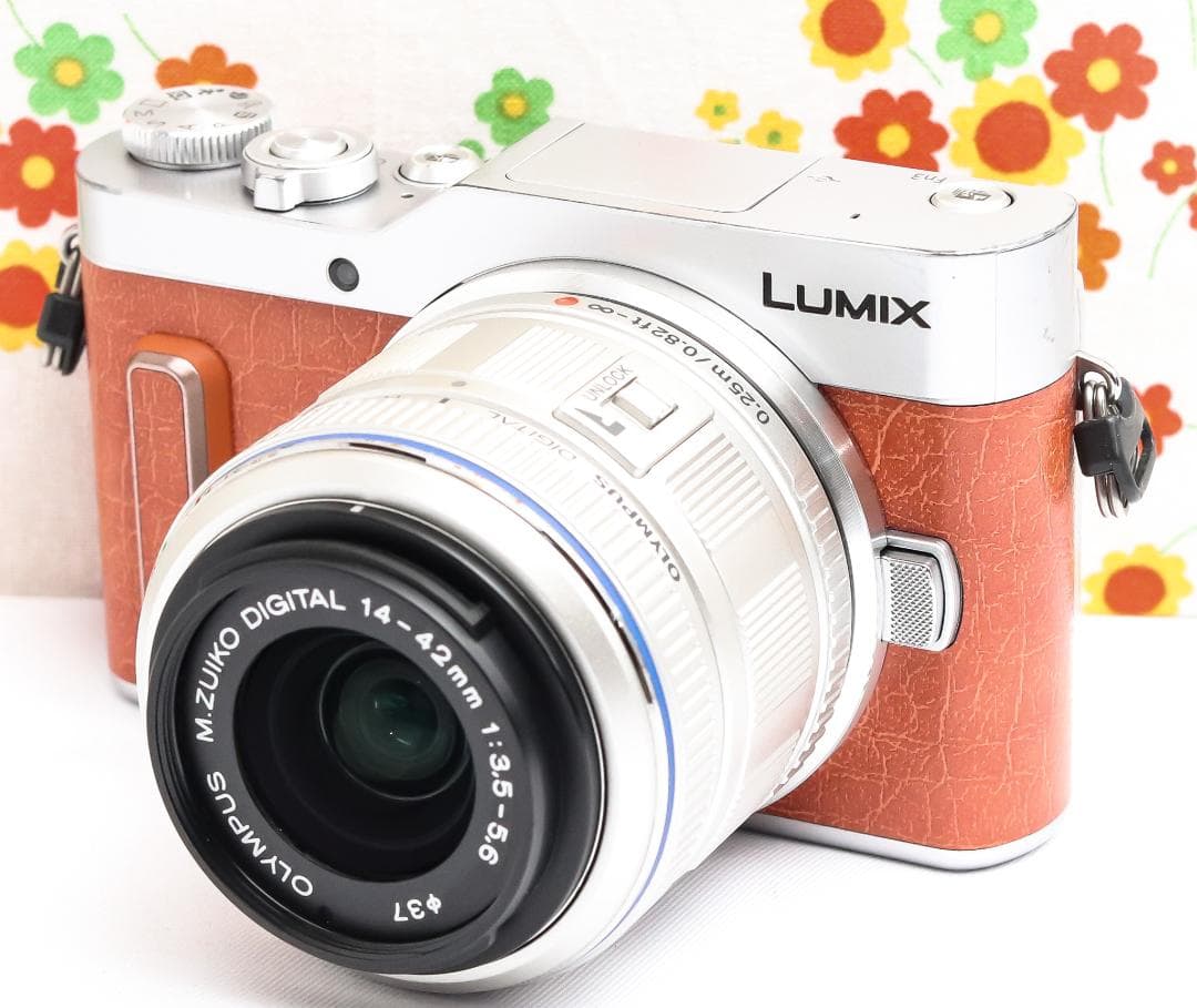 パナソニック Panasonic LUMIX GF10 ☆オレンジ☆ミラーレス