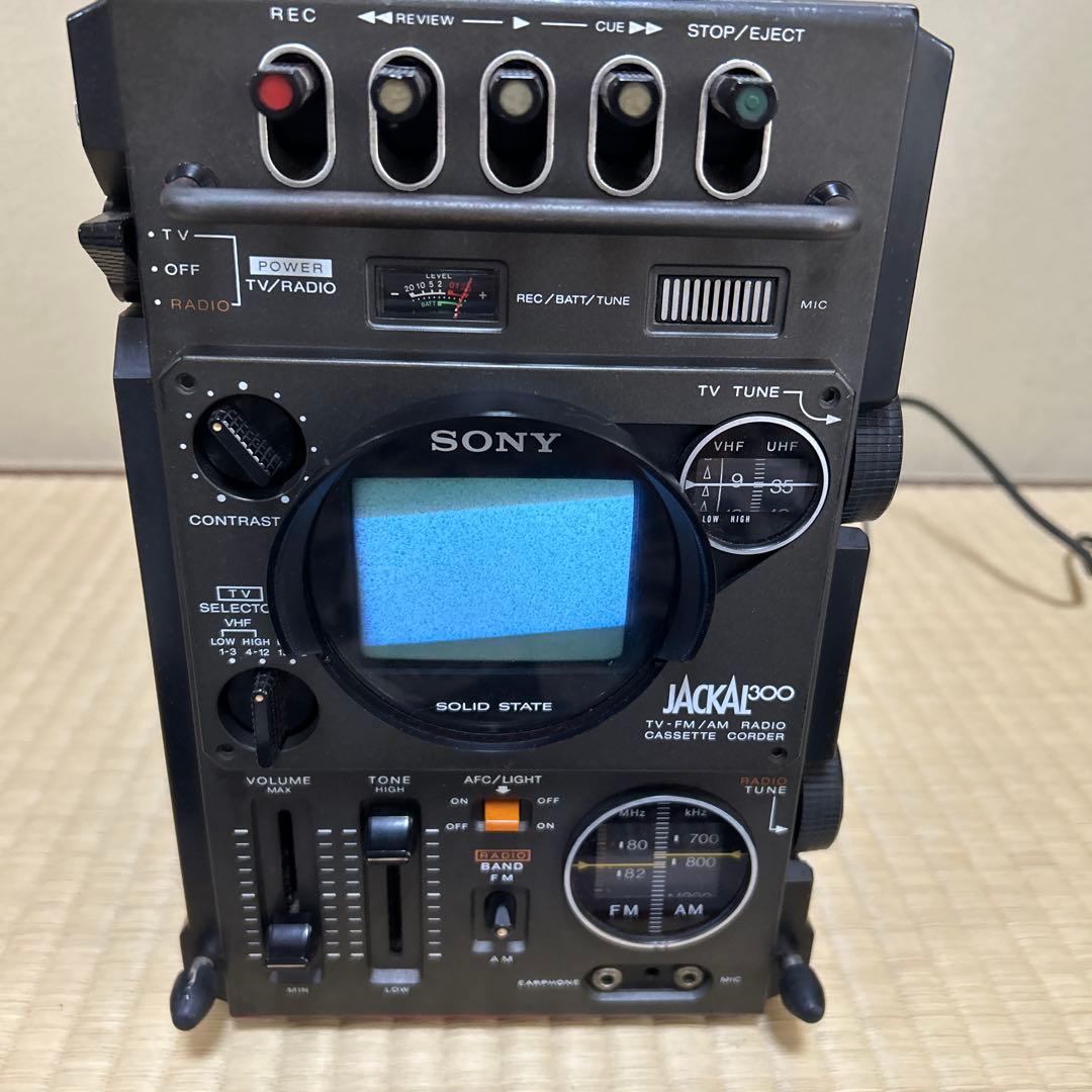 SONY JACKAL 300ラジオ・カセットコンポ
