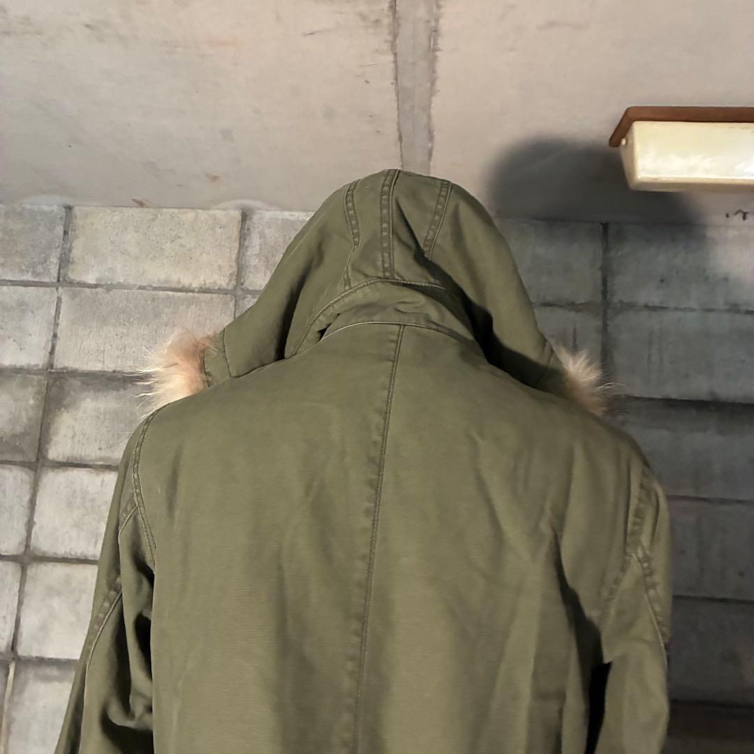 平成　グランジ　モッズコート　リアルファー　ギミック　ミリタリー　Y2K N3B