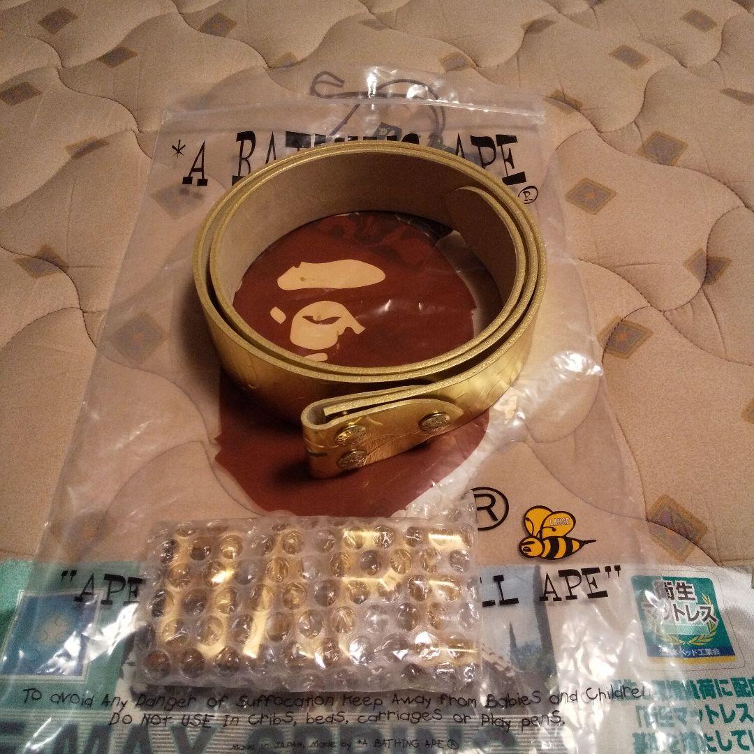 A BATHING APE Bapeバックルベルト
