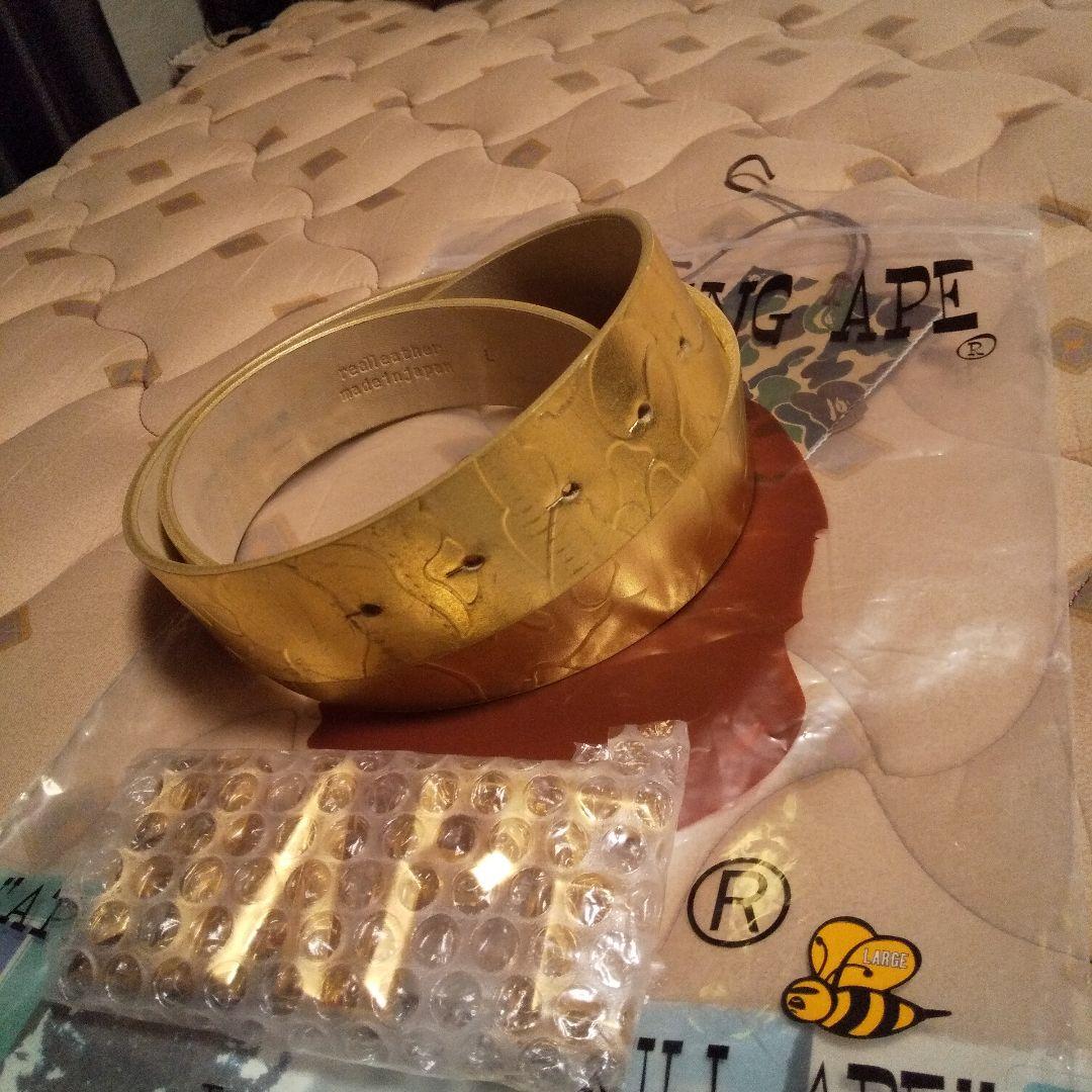 A BATHING APE Bapeバックルベルト