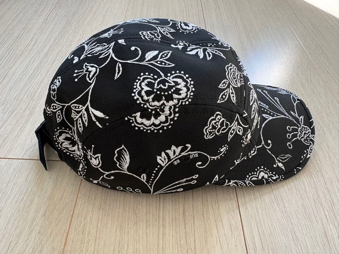 シュプリーム　supreme Floral Jacquard Camp Cap
