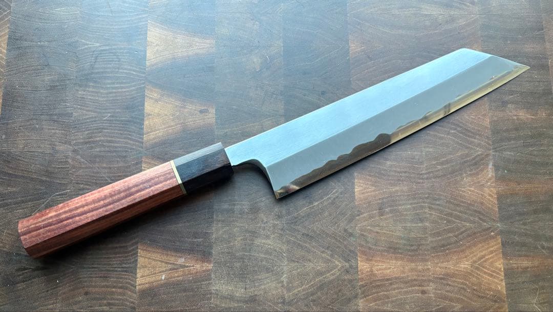 堺打刃物　切付　和牛刀　240mm 包丁　白鋼　和包丁　片刃　本職　和食