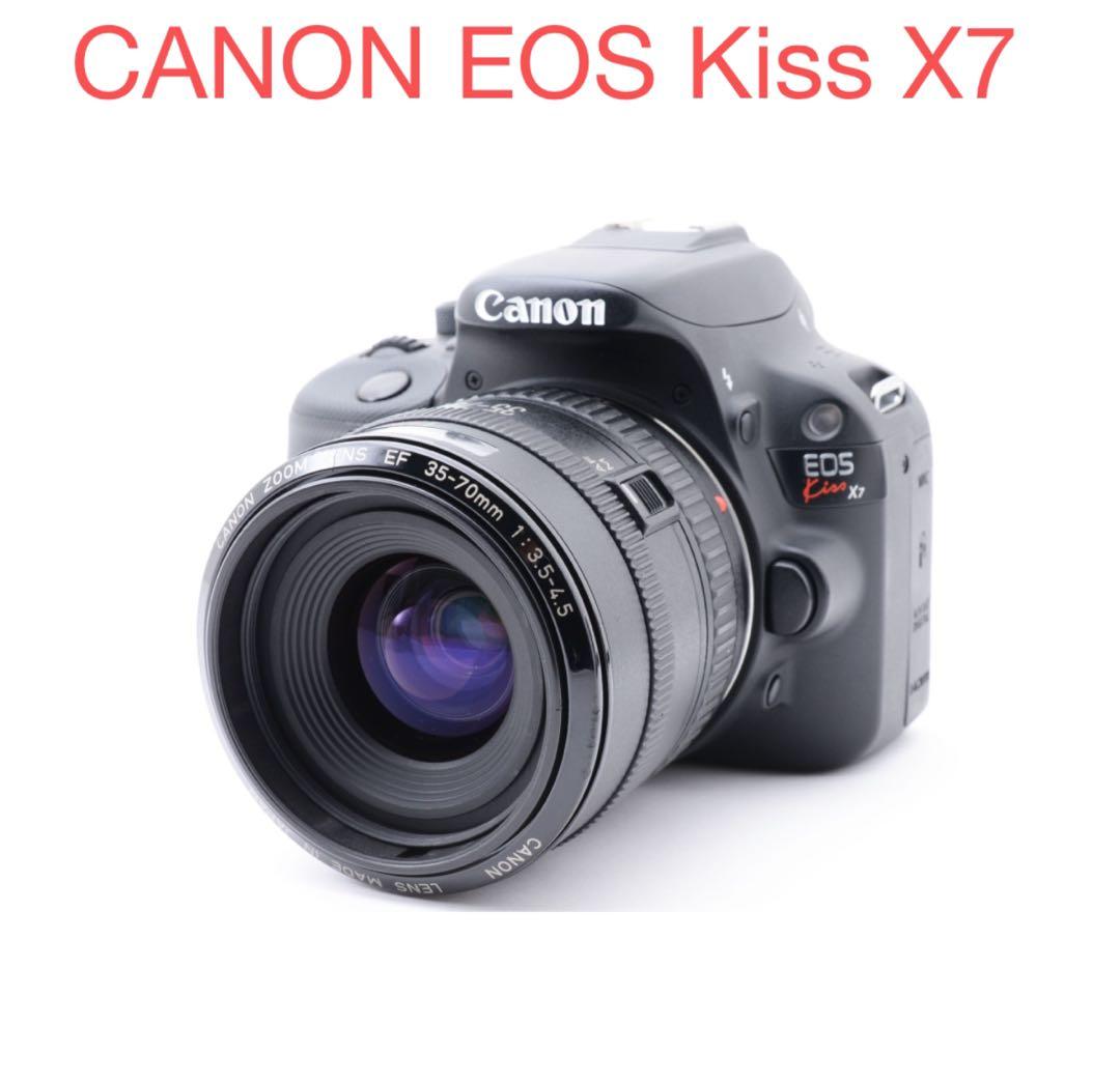 canon kiss x7/標準レンズセットCanon EF 35-70