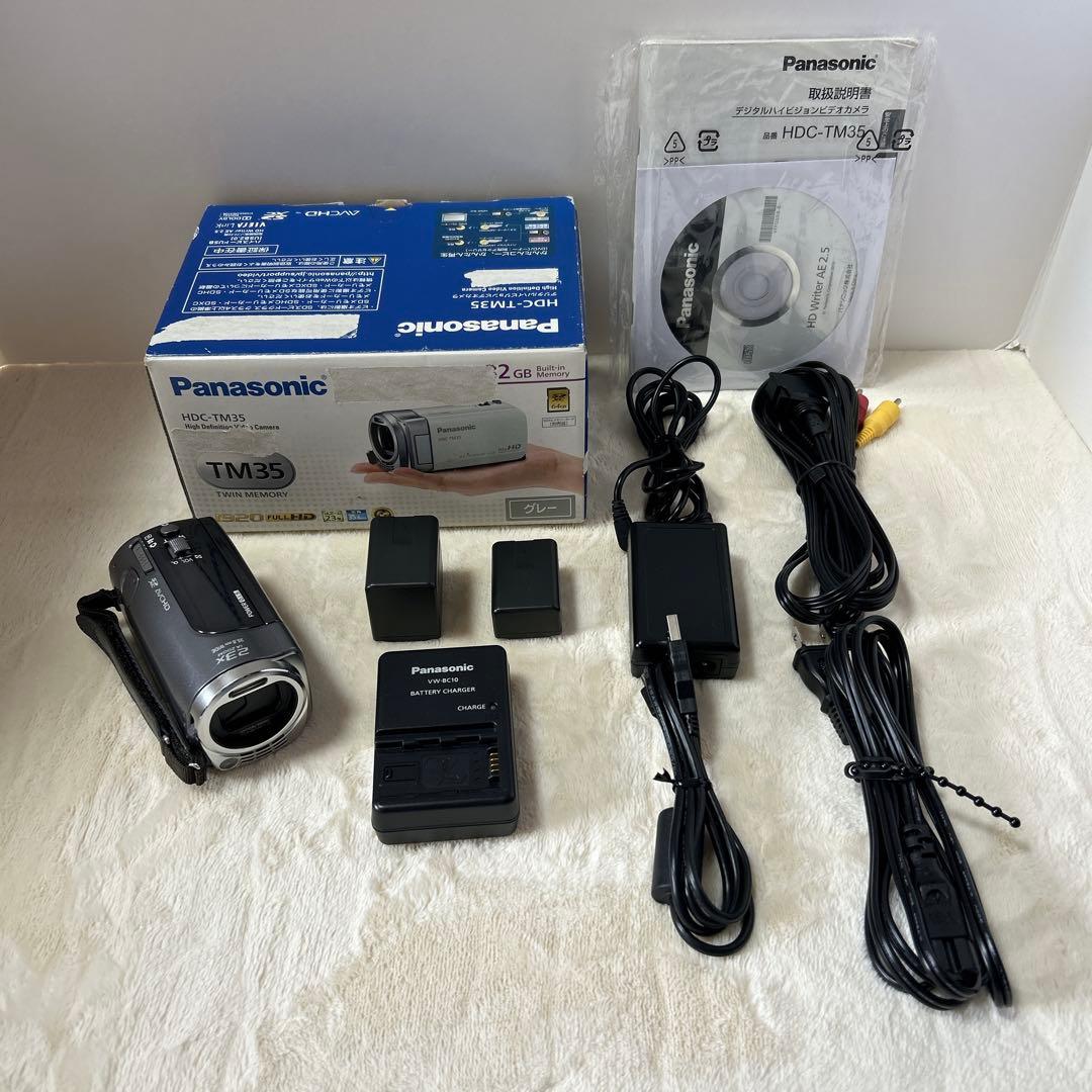 【極美品】 Panasonic パナソニック HDC-TM35 ビデオカメラ