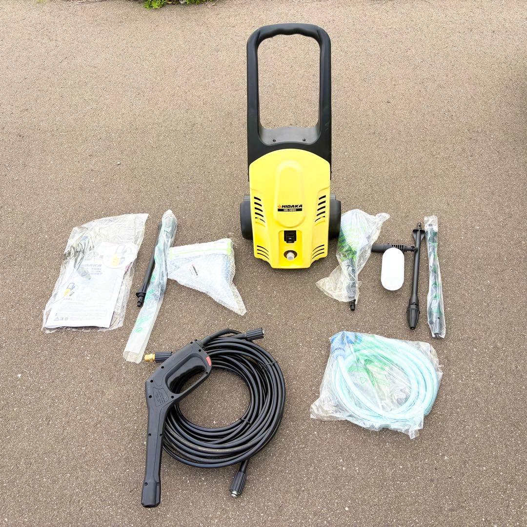 HIDAKA HK-1890 ヒダカ 高圧洗浄機 50Hz 東日本 付属品多数