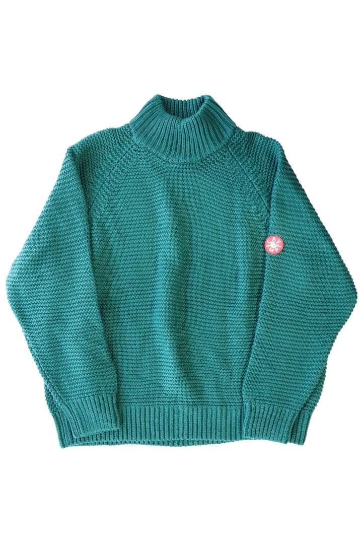 C.E（シーイー）MOCK TURTLE KNIT 21AW M グリーン
