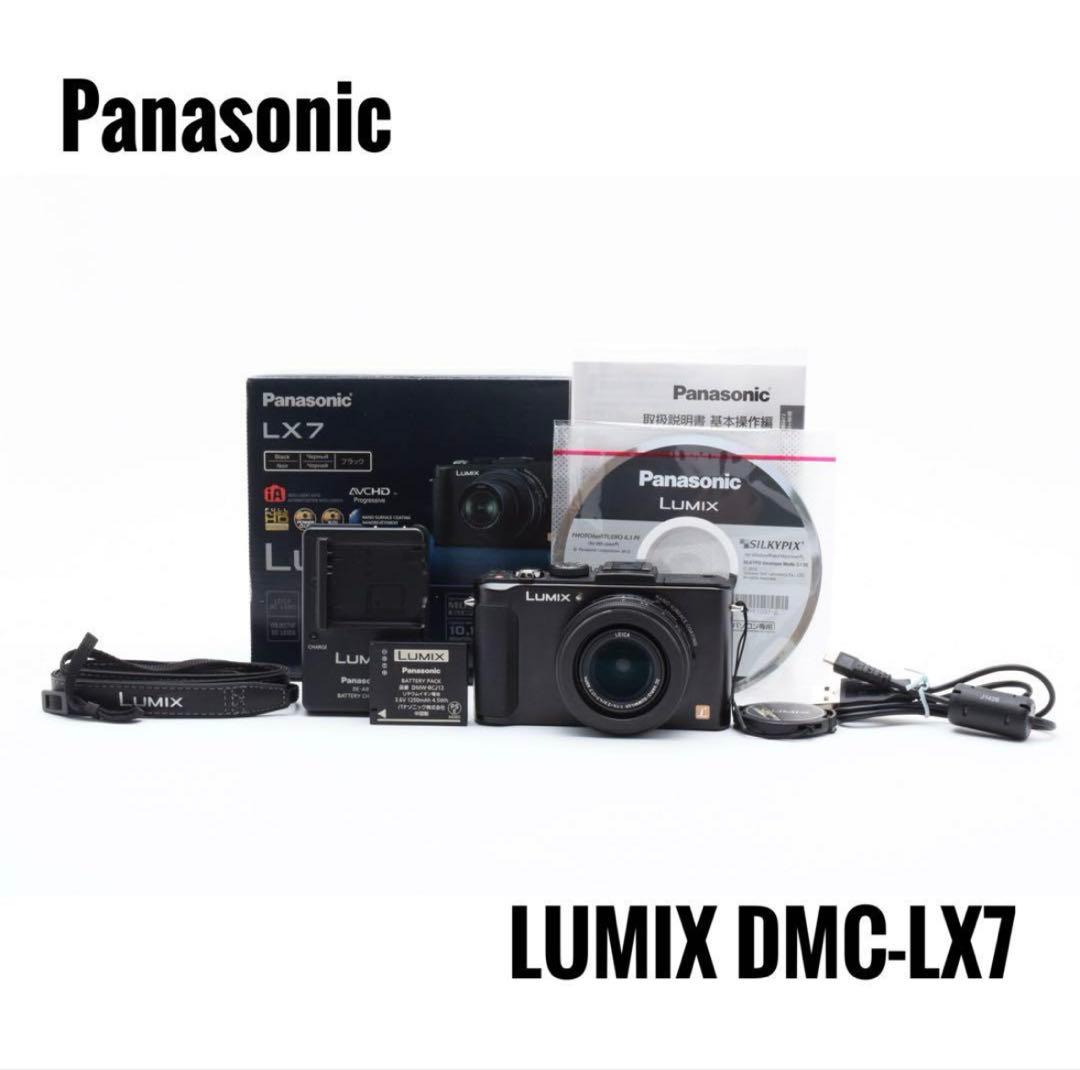 【美品ショット数952】LUMIX DMC-LX7 コンパクトデジタルカメラ 黒