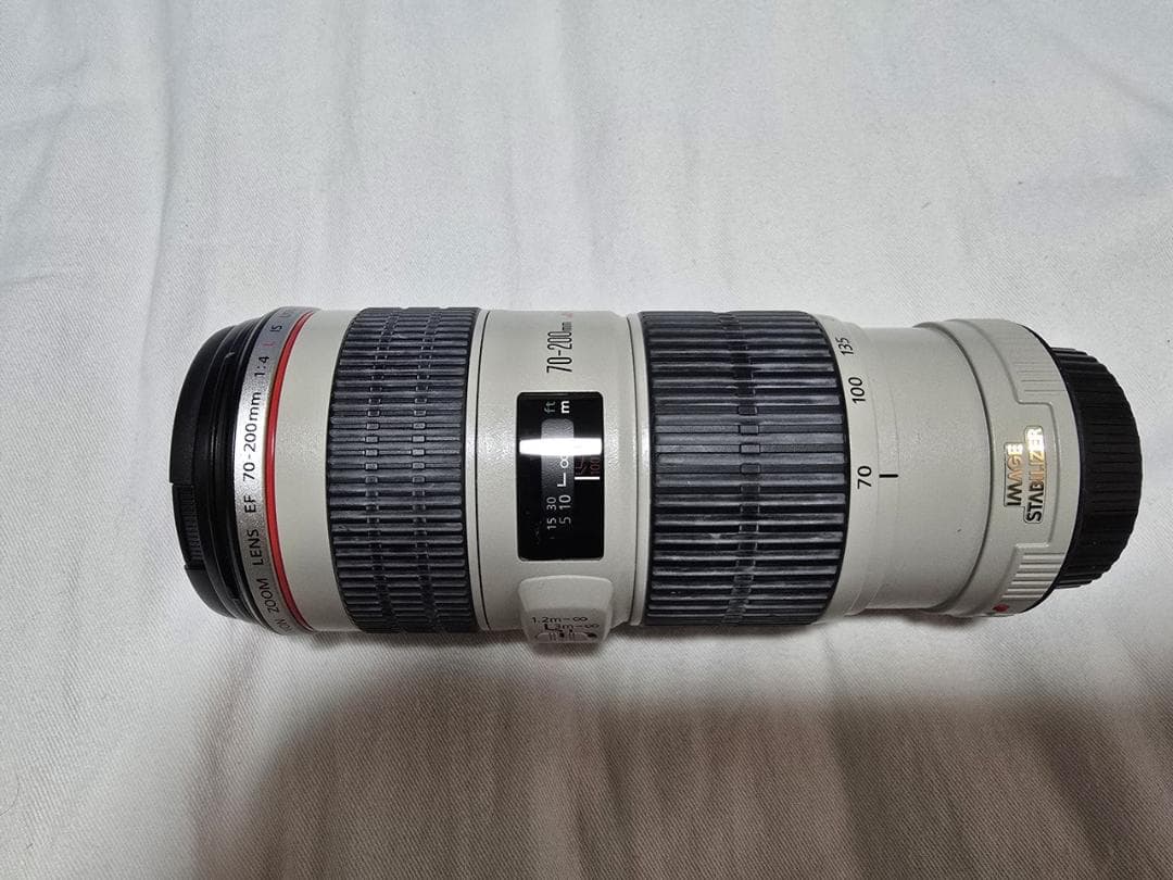 【中古】CANON EF 70-200mm f/4L IS USM 中望遠レンズ