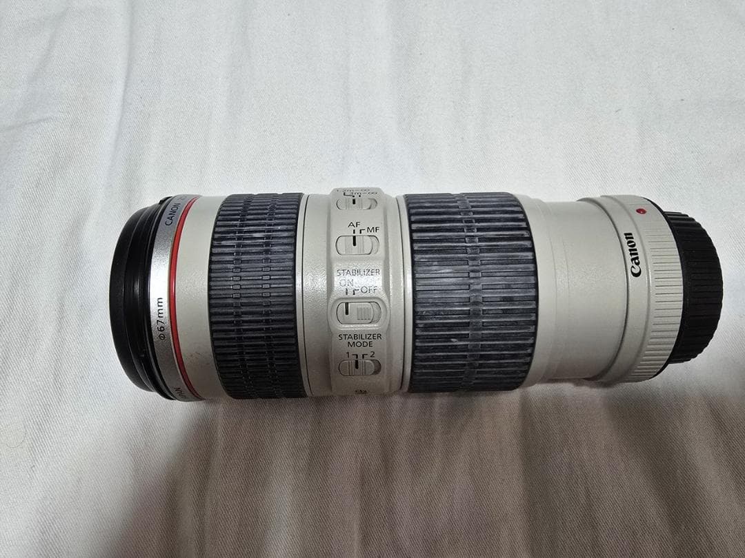 【中古】CANON EF 70-200mm f/4L IS USM 中望遠レンズ